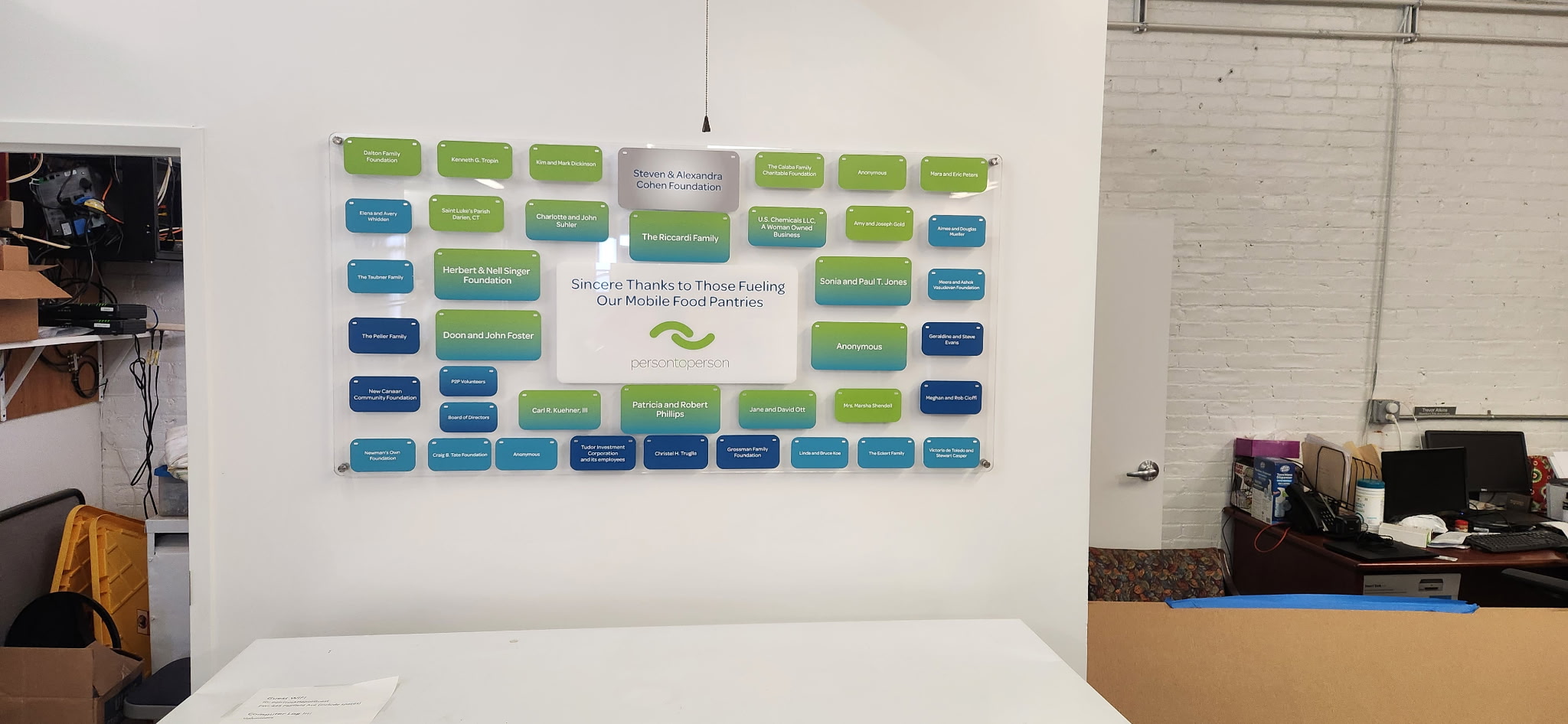 Panel Signs | Interior Projects | Custom Sign Solutions - Stamford, CT